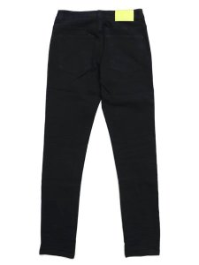 画像2: 【送料無料】PAIN LAB JET BLACK SKINNY DENIM (2)