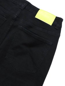 画像5: 【送料無料】PAIN LAB JET BLACK SKINNY DENIM (5)