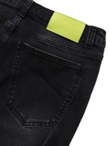 画像5: 【送料無料】PAIN LAB WASHED BLACK STACKED DENIM (5)