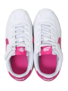 画像6: 【KIDS】NIKE CORTEZ EASYON PS WHITE/LASER FUCHSIA (6)