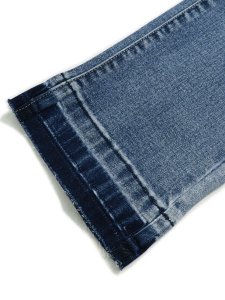 画像9: 【送料無料】PAIN LAB AQUA BLUE SKINNY DENIM (9)