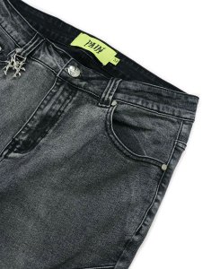 画像3: 【送料無料】PAIN LAB GREY FADE SKINNY DENIM (3)