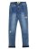 画像1: 【送料無料】PAIN LAB AQUA BLUE SKINNY DENIM (1)