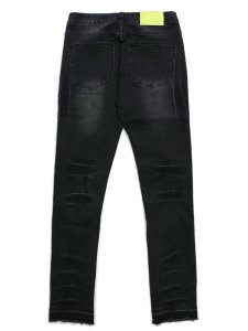 画像2: 【送料無料】PAIN LAB WASHED BLACK SKINNY DENIM (2)