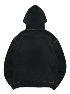 画像2: 【送料無料】TRUE RELIGION COOKIES EMBROIDERED ZIP HOODIE (2)