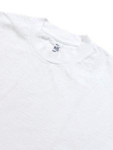 画像3: LOS ANGELES APPAREL 8.5oz S/S WIDE GARMENT DYE TEE-WHITE (3)