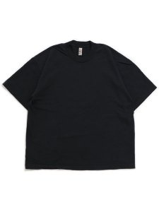 画像1: LOS ANGELES APPAREL 8.5oz S/S WIDE GARMENT DYE TEE-BLACK EDGE (1)