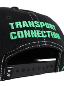 画像10: HUF TRANSPORT SNAPBACK BLACK (10)