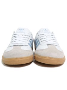 画像3: 【KIDS】ADIDAS SAMBA OG C CLOUD WHITE/ASH BLUE/GUM (3)