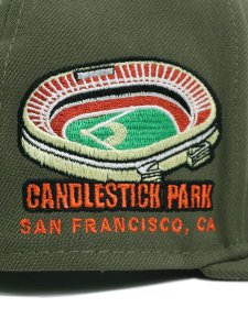 画像10: NEW ERA 59FIFTY CS GIANTS CANDLESTICK U/GY FB OLV (10)