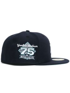 画像4: NEW ERA 59FIFTY CS YANKEES 75TH U/TIFFANY FB NVY (4)