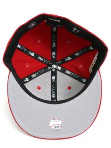 画像6: NEW ERA 59FIFTY CS DODGERS WS2024 U/GY FB RED/WHT (6)