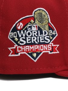 画像10: NEW ERA 59FIFTY CS DODGERS WS2024 U/GY FB RED/WHT (10)