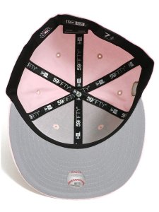 画像6: NEW ERA 59FIFTY CS DODGERS WS2024 U/GY FB PNK/WHT (6)