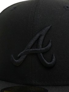 画像7: NEW ERA 59FIFTY CS BRAVES WS1995 U/GY FB BLK/BLK (7)