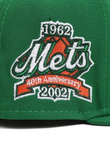 画像10: NEW ERA 59FIFTY CS METS 40TH U/GY FB KELLY/WHT (10)