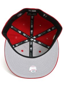 画像6: NEW ERA 59FIFTY CS YANKEES WS2024 U/GY FB RED/WHT (6)