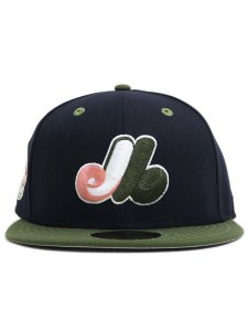 画像2: NEW ERA 59FIFTY CS EXPOS 25TH U/GY FB NVY/GRN (2)