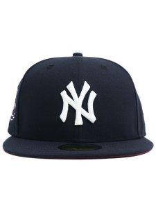 画像2: NEW ERA 59FIFTY CS YANKEES 100TH U/MAROON FB NV/WH (2)