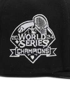 画像10: NEW ERA 59FIFTY CS DODGERS WS2024 U/GY FB BLK/WHT (10)