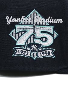 画像10: NEW ERA 59FIFTY CS YANKEES 75TH U/TIFFANY FB NVY (10)