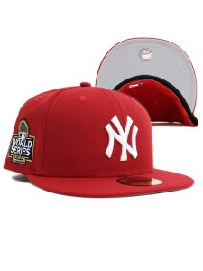 画像1: NEW ERA 59FIFTY CS YANKEES WS2024 U/GY FB RED/WHT (1)