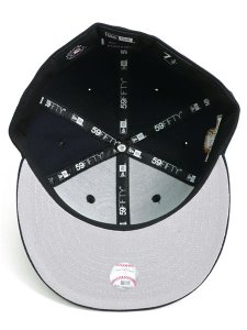 画像6: NEW ERA 59FIFTY CS YANKEES WS2024 U/GY FB NVY/WHT (6)