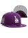 画像1: NEW ERA 59FIFTY CS DODGERS WS2024 U/GY FB PUR/WHT (1)