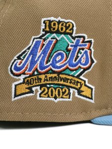 画像10: NEW ERA 59FIFTY CS METS 40TH U/PINK FB KHK/LBL (10)