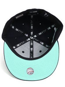 画像6: NEW ERA 59FIFTY CS YANKEES 75TH U/TIFFANY FB NVY (6)
