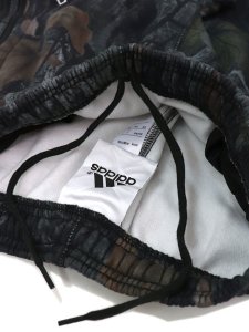画像5: 【送料無料】ADIDAS CAMO SWEATPANT-BLACK (5)