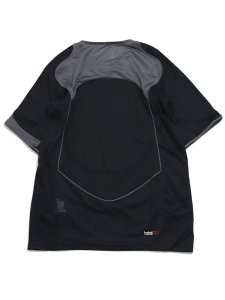 画像2: NIKE DF T90 SS JSY-BLACK/LT GRAPHITE/GYM RED (2)