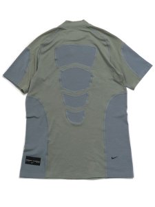 画像2: NIKE TCH PRO SS TOP LAYER-LT ARMY/COL GREY (2)