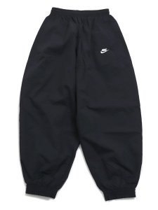 画像1: 【送料無料】NIKE OVERSIZED WOVEN TRACK PANT-BLACK/WHITE (1)