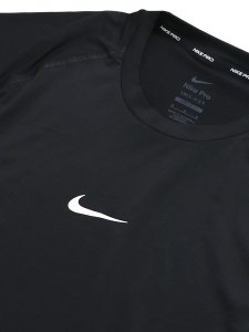 画像3: NIKE PRO DF TIGHT TOP SS-BLACK (3)