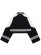 画像2: 【送料無料】ADIDAS WMNS BLOCKING CREWNECK SWEAT-BLK/OFF WHT (2)
