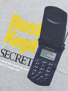 画像3: Rap Attack BEST KEPT SECRET TEEHEATHER GRAY (3)