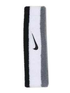 画像2: NIKE SWOOSH CLASSIC HEAD BAND-WHITE/COOL GREY (2)