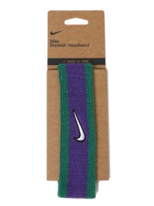 画像1: NIKE SWOOSH CLASSIC HEAD BAND-CLOVER/FIERCE PU (1)