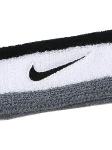 画像4: NIKE SWOOSH CLASSIC HEAD BAND-WHITE/COOL GREY (4)