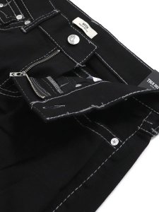 画像4: 【送料無料】TRUE RELIGION RICKY BIG T STRAIGHT BODY RINSE BLACK (4)