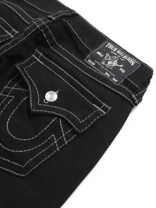画像5: 【送料無料】TRUE RELIGION RICKY BIG T STRAIGHT BODY RINSE BLACK (5)
