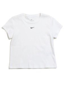 画像1: NIKE WMNS NSW RIB TGHT TEE-WHITE (1)