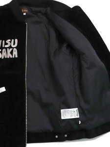 画像7: 【送料無料】EVISU VINTAGE PADDED WORK JACKET BLACK (7)