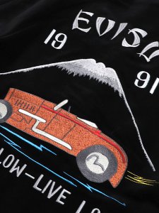 画像10: 【送料無料】EVISU VINTAGE PADDED WORK JACKET BLACK (10)