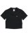 画像1: NIKE WMNS NSW ESSNTL SS POLO CRP TOP-BLK/WHT (1)