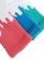 画像2: LIXTICK DRIP SOCKS 3PACK 6TH BLUE/TEAL/CORAL (2)