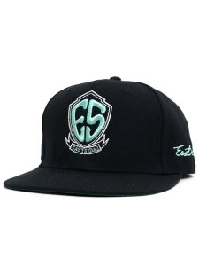 画像1: WEST WEAR ES LOGO CAP BLACK/TIFFANY/SILVER (1)