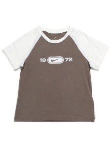 画像1: NIKE WMNS NSW NK CHLL KNT TEE RGLN-MINK BROWN (1)