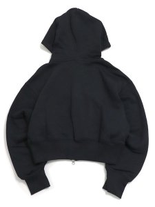 画像2: NIKE WMNS PHNX FLC CROP FZ HDY-BLACK/SAIL (2)